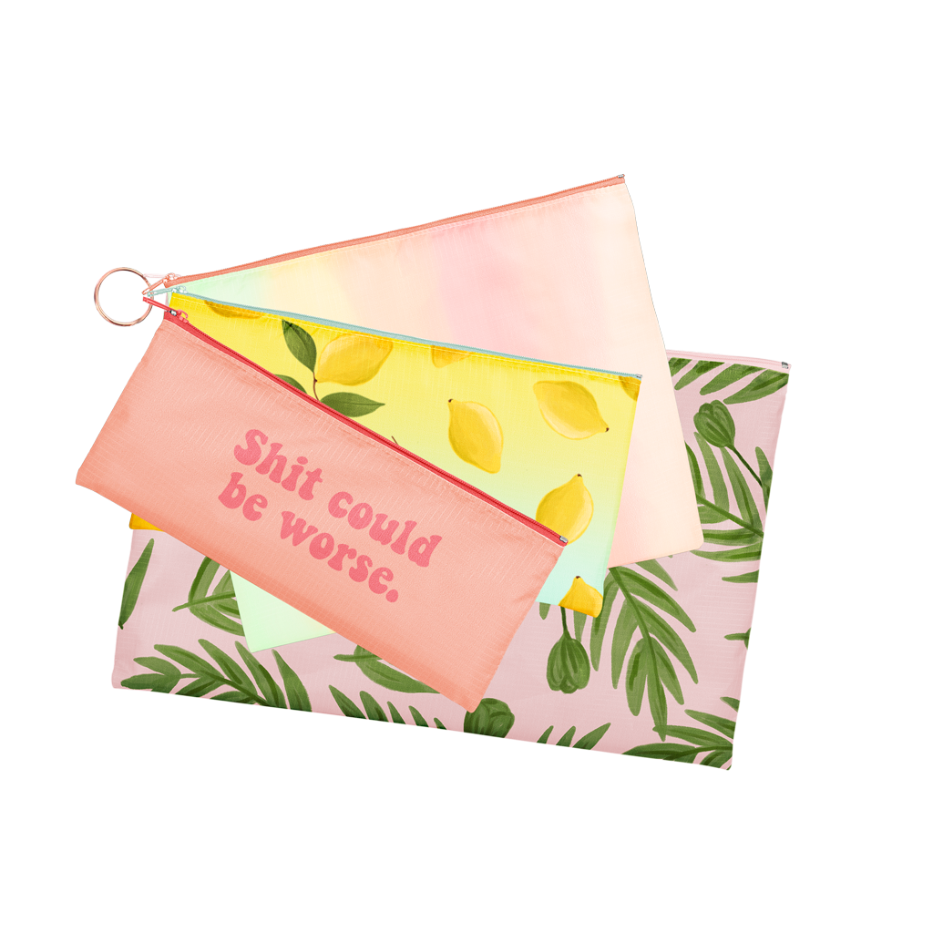 Pouch Set - Garden Party