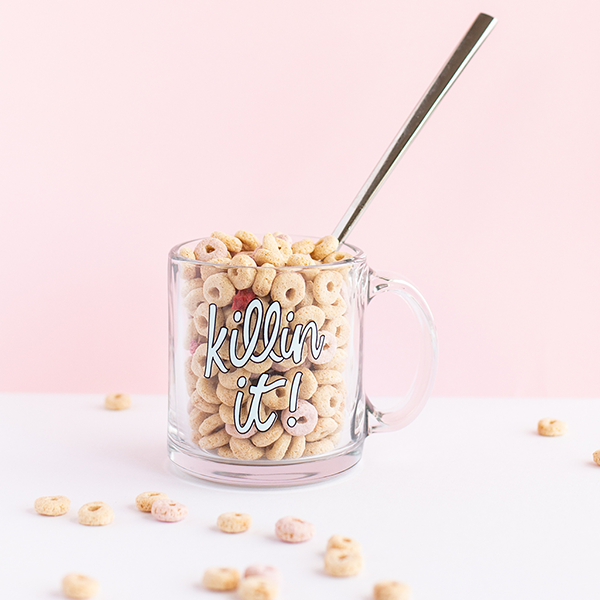Glass Mug: Killin' It