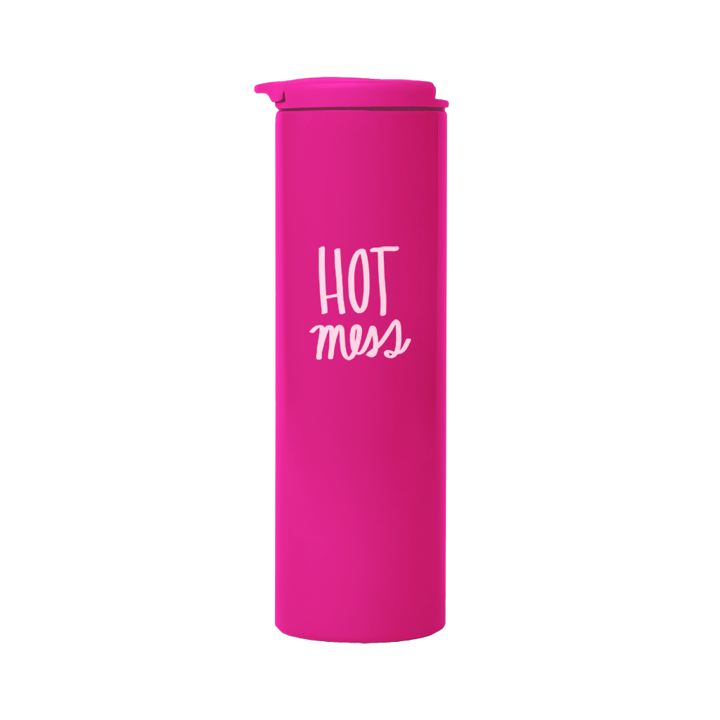 Steel Tumbler - Hot Mess