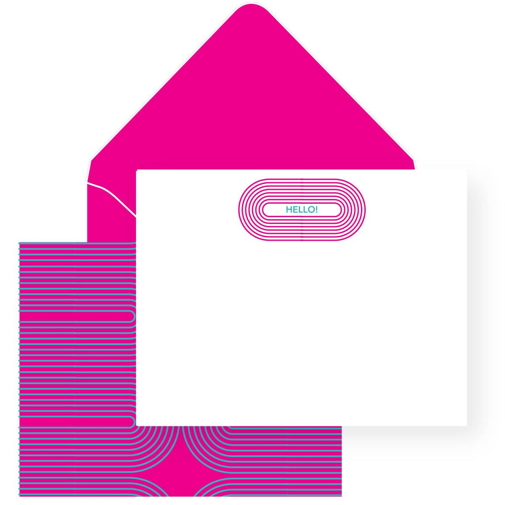 Hello! Boxed Stationery Set