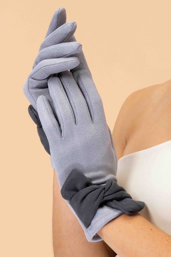 Henrietta Gloves - Mist & Slate