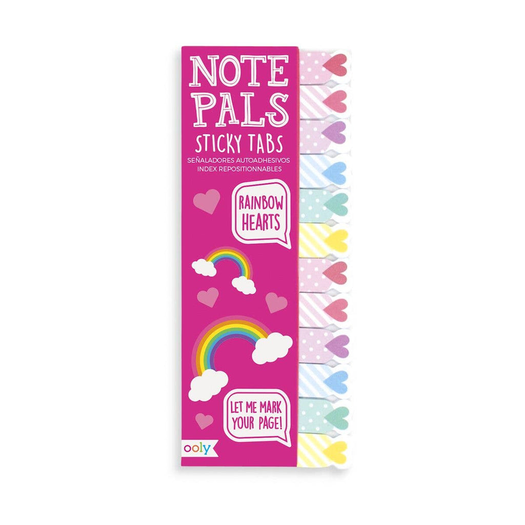 Note Pals Sticky Note Pad - Rainbow Hearts