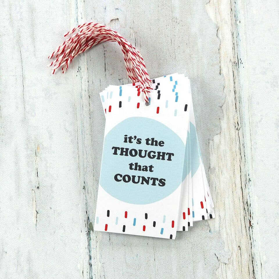 It’s The Thought that Counts Gift Tags