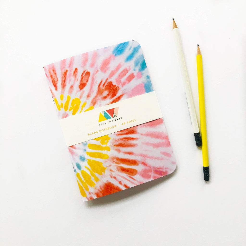 Colorful Tie Dye Notebook