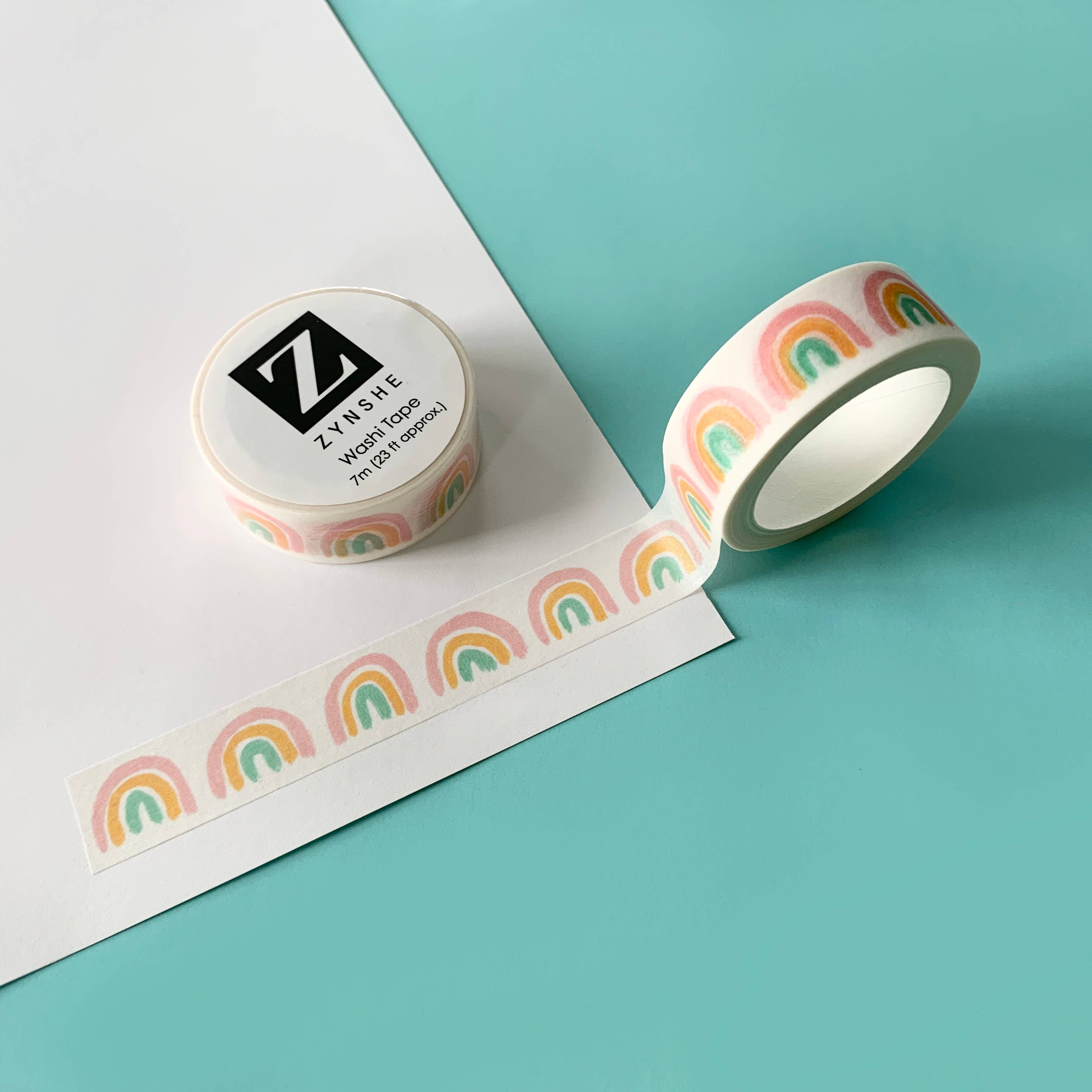 Pastel Rainbow Washi