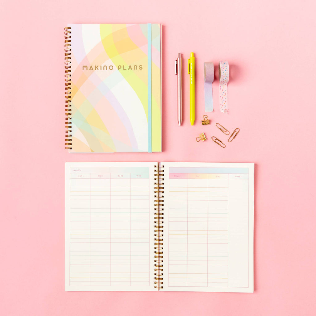 Making Plans Perpetual Planner – Less Bitter More Glitter