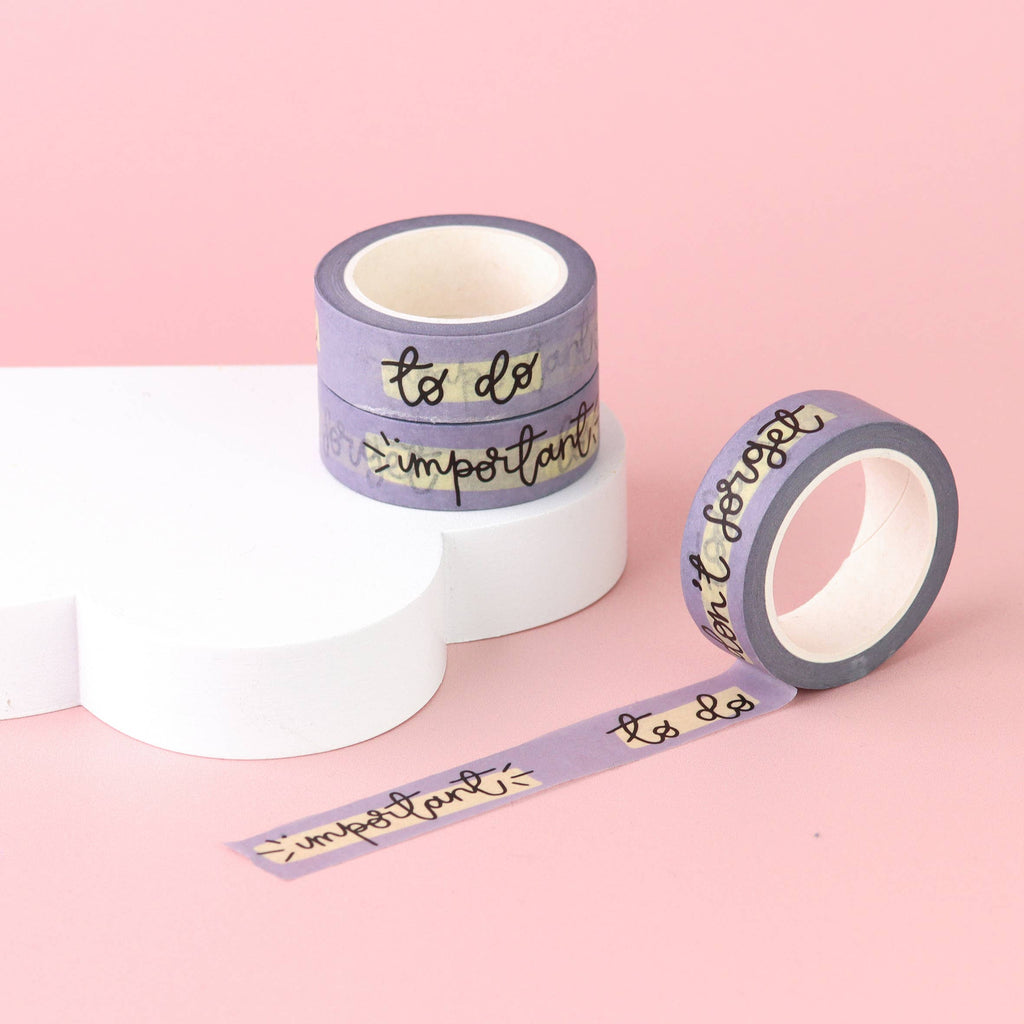 Lilac Planner Washi Tape