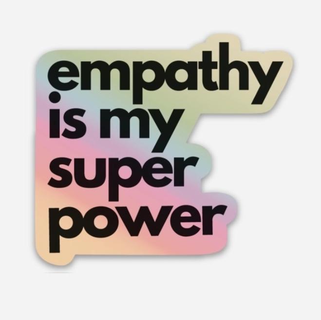 Holographic Empathy Sticker