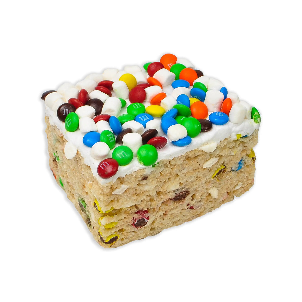 Jumbo M&M Rice Krispie Treat