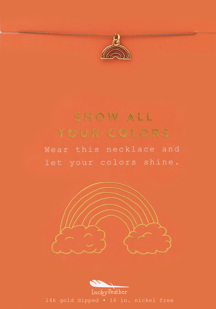 Show All Your Colors Necklace