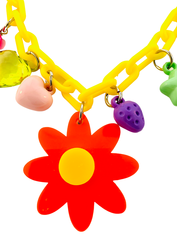 Charm-Tastic Flower Charm Necklace Kids or Adults