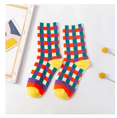 Grid Sloane Socks