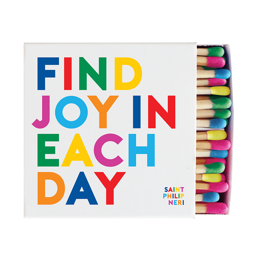 Matchbox: Find Joy In Each Day (Saint Philip Neri)