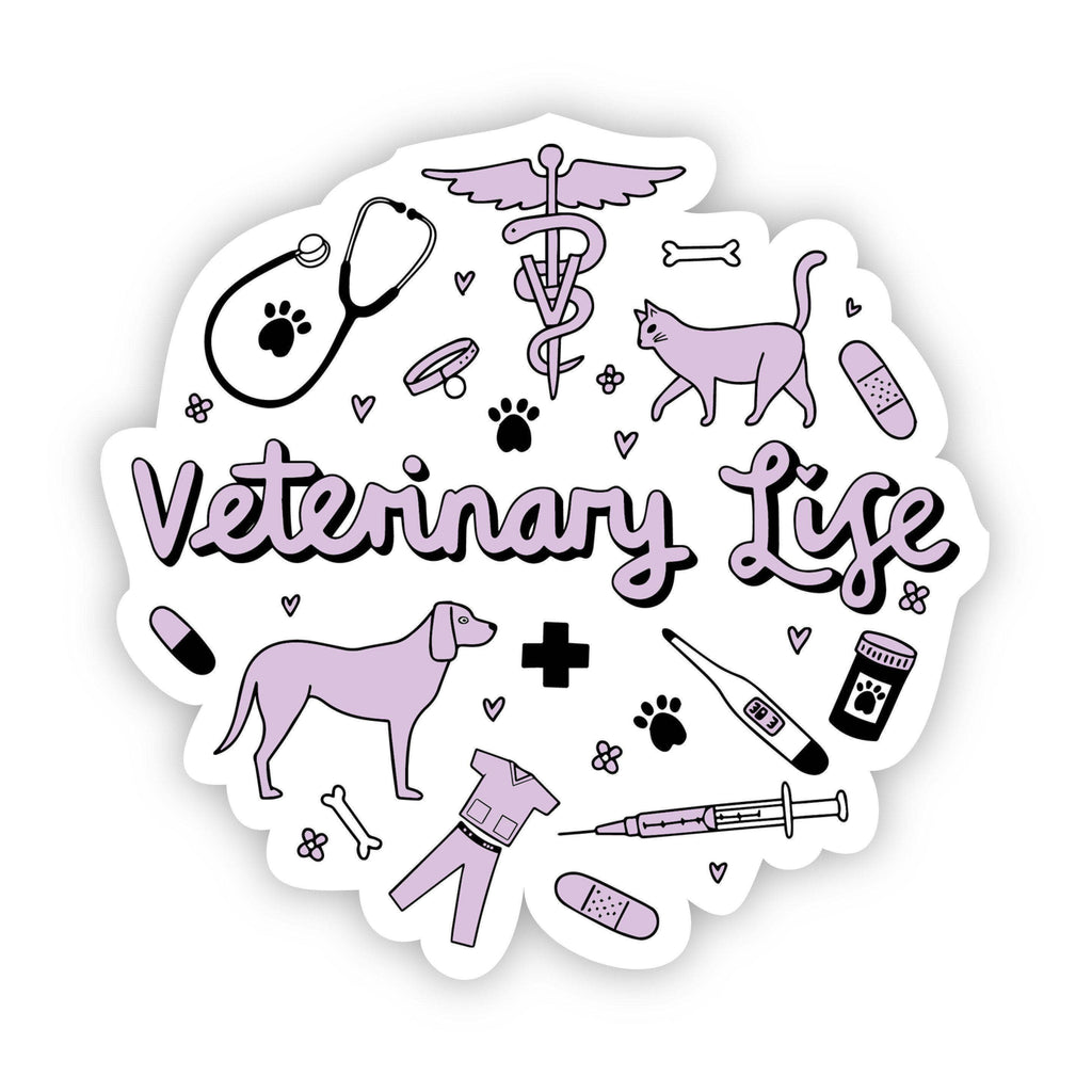 Veterinary Life Sticker