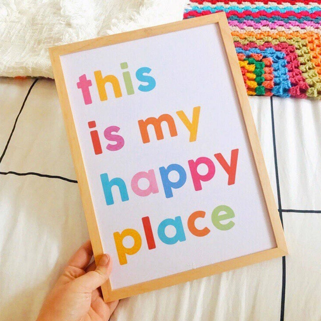This is My Happy Place Art Print 8x10