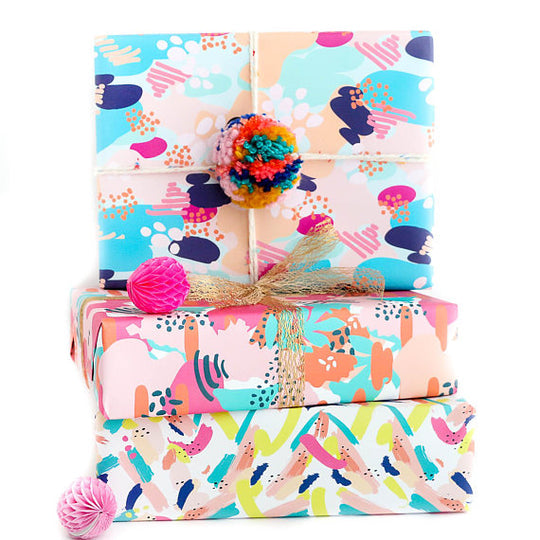 Modern Abstract Wrapping Paper
