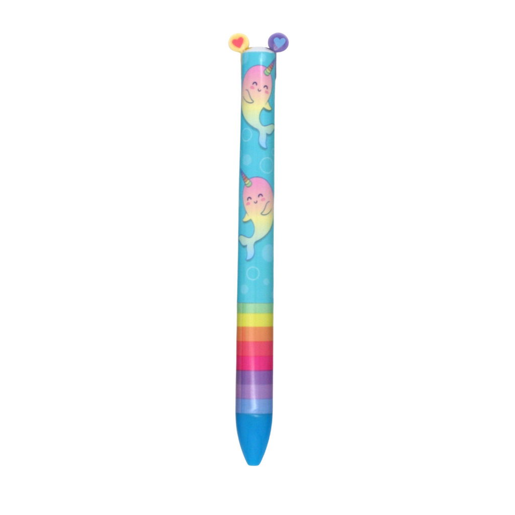 Twice as Nice Rainbow Pens - 2 Color Click – Green Hippo Gifts
