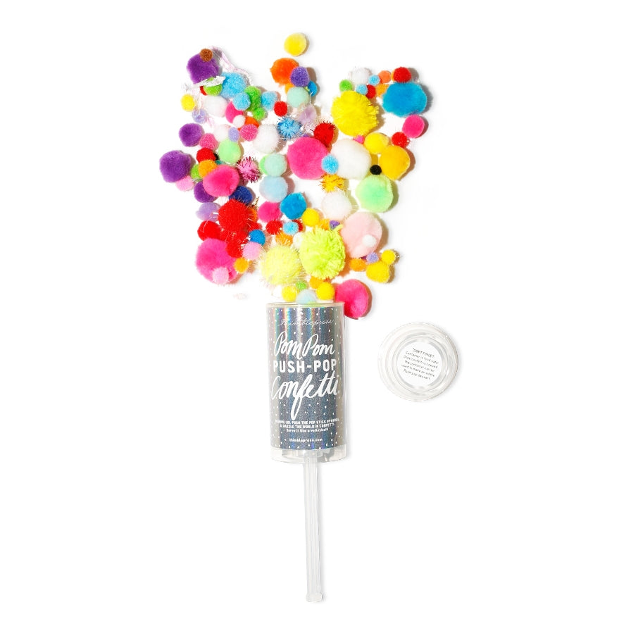 Pom Pom Push-Pop Confetti