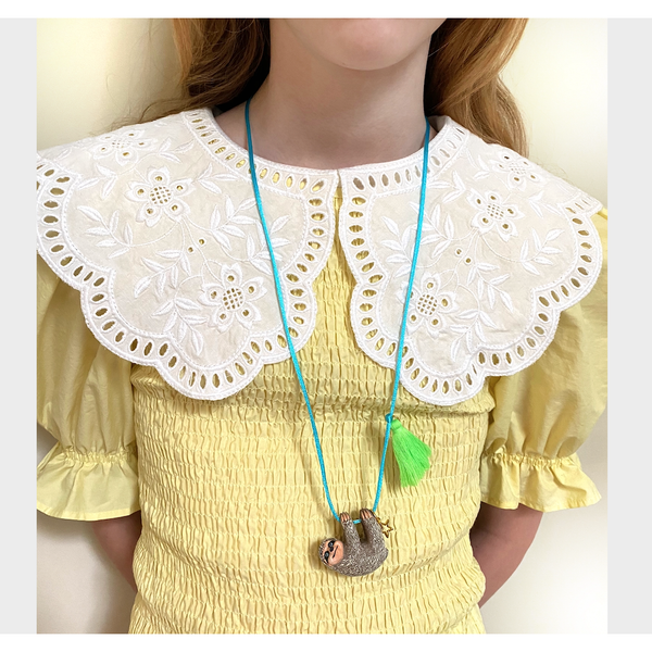 Sleepy Sloth Necklace