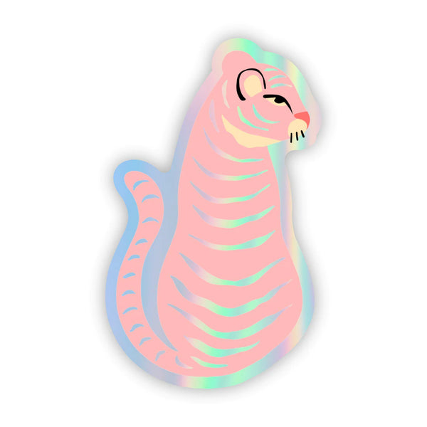 Tiger Holographic Sticker